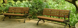 traditional garden bench 1