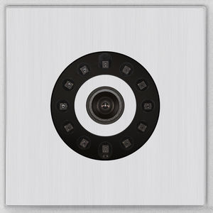 IP security camera / built-in / outdoor / color