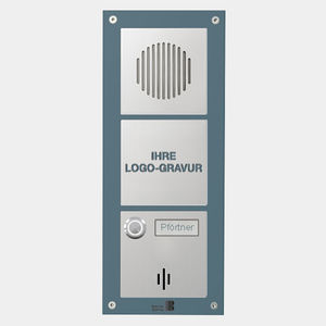 aluminium door intercom system