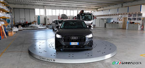 rotating parking platform