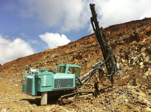 diesel engine drilling rig