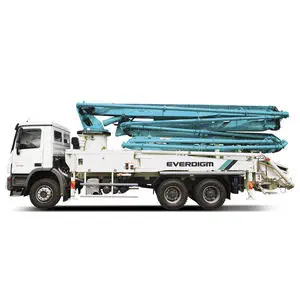 Mobile concrete pump - ECP38ZX - Everdigm Corp - truck-mounted