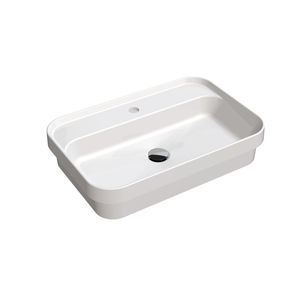semi-recessed washbasin 1