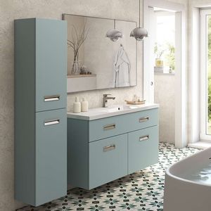 double washbasin cabinet