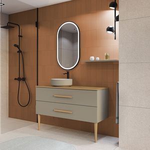 double washbasin cabinet