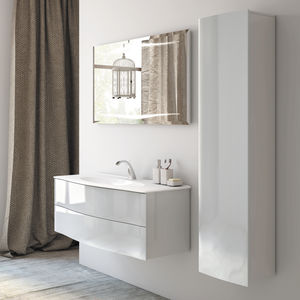 double washbasin cabinet