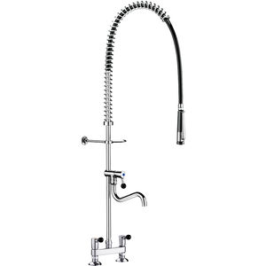 countertop double-handle mixer tap