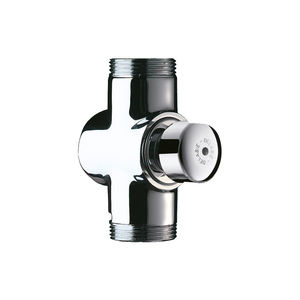 self-closing toilet flush