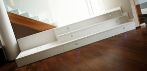 wood step