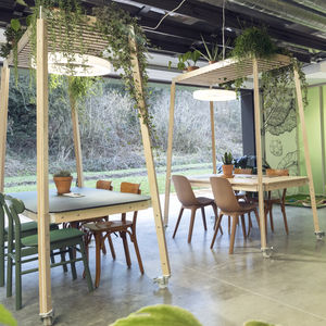 contemporary boardroom table