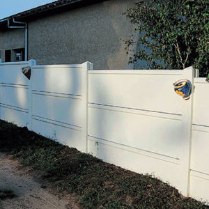 fence with panels