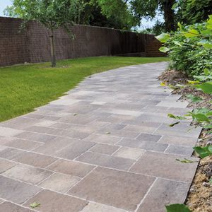 concrete paver / pedestrian / for public spaces / outdoor