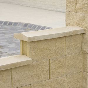 garden enclosure wall coping 1