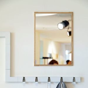 wall-mounted mirror