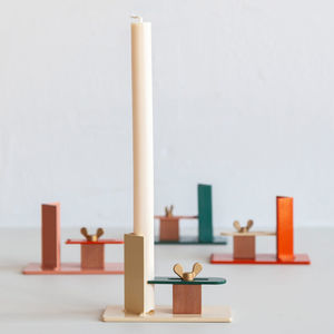 brass candle holder