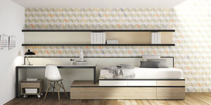 wooden children's bedroom furniture set 1