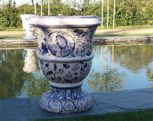 classic vase / ceramic / handmade
