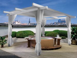 self-supporting pergola