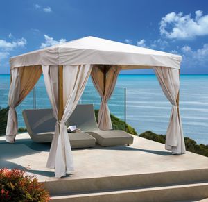 wooden gazebo