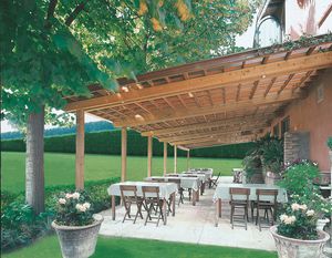 wall-mounted pergola 1