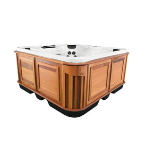 above-ground hot tub