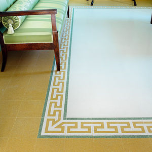 marble dust border tile
