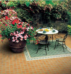 marble dust border tile