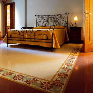 marble dust border tile
