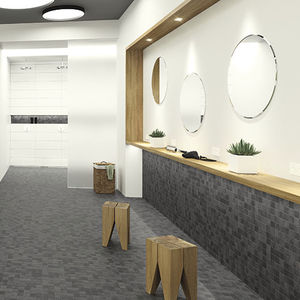 indoor mosaic tile / wall / floor / porcelain stoneware