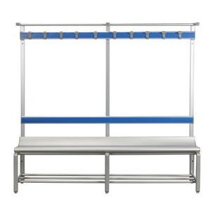 contemporary locker room bench