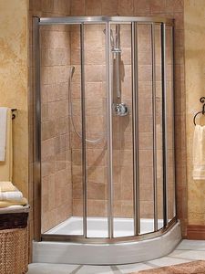 sliding shower screen