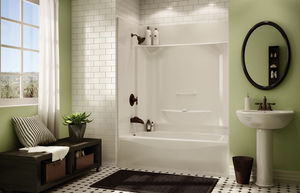 Rectangular bathtub-shower combination - EXHIBIT TSC 102 - MAAX ...