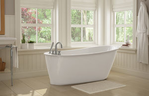 oval bathtub