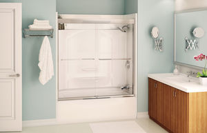 sliding bath screen