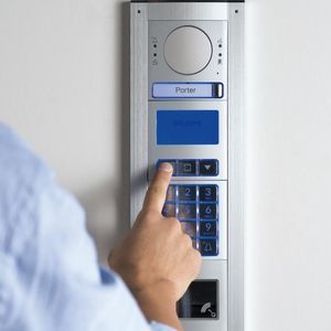 aluminium audio door intercom