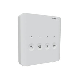 white audio door intercom