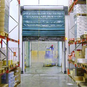 folding industrial doors