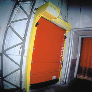 Roll-up industrial door - IS - NERGECO - self-supporting / steel ...