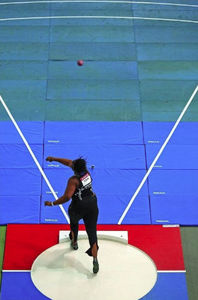 outdoor shot put area