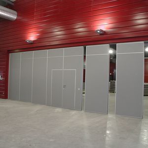 sliding and stacking partition