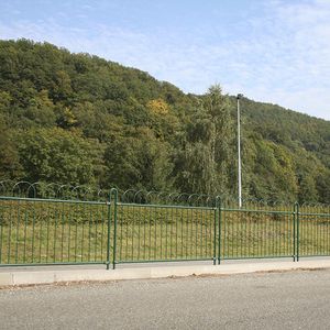 fence with bars