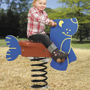 plastic spring rocker / animals / 1-seat