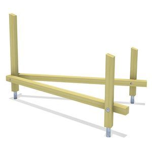 fitness trail balance beam