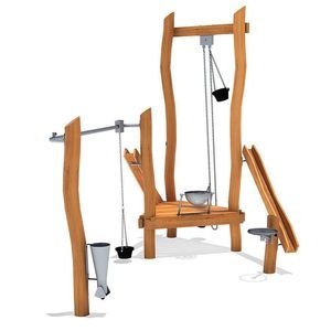 rubber sand and water play set