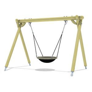 wooden swing
