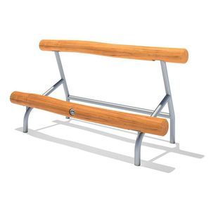 contemporary public bench