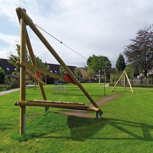 cable slide for playground