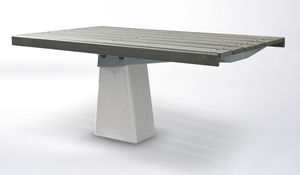 contemporary picnic table