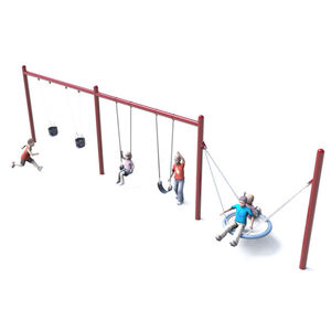 metal swing / playground / multi-person