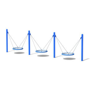 metal swing / playground / multi-person / handicapped